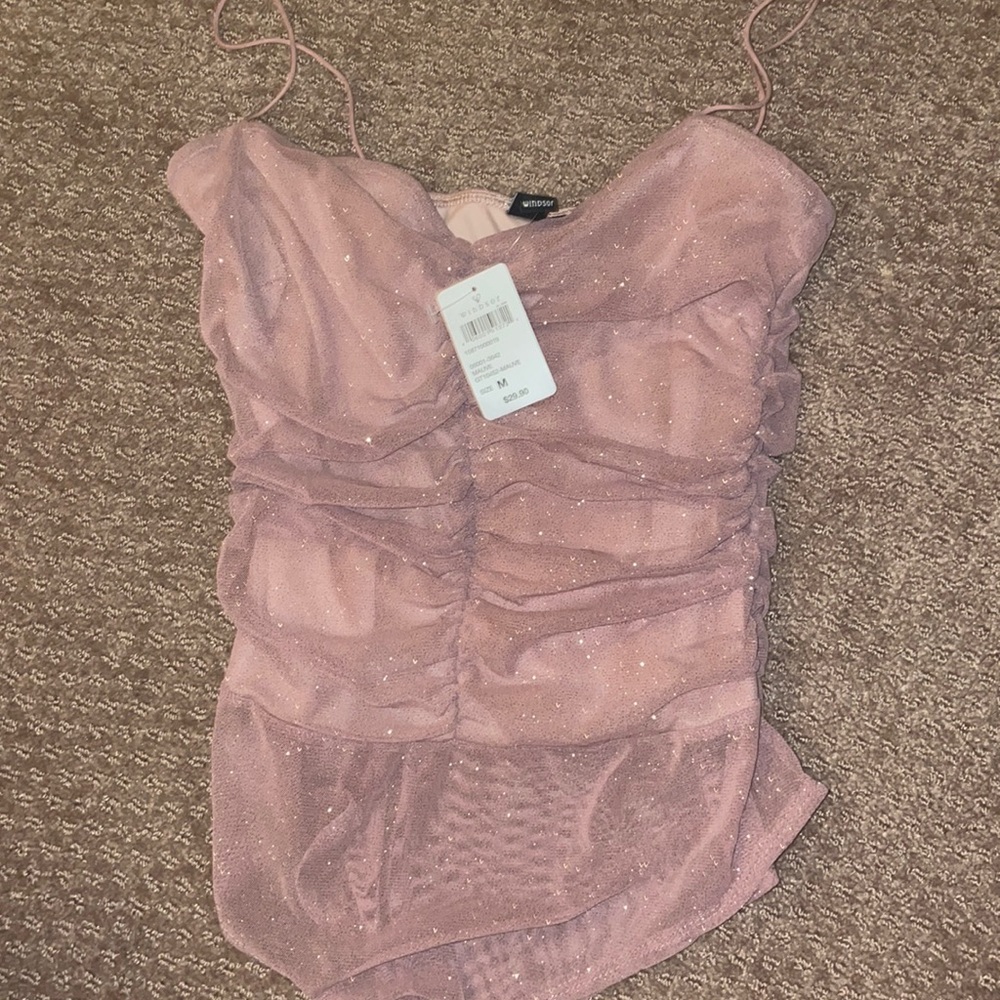 Windsor glitter bodysuit